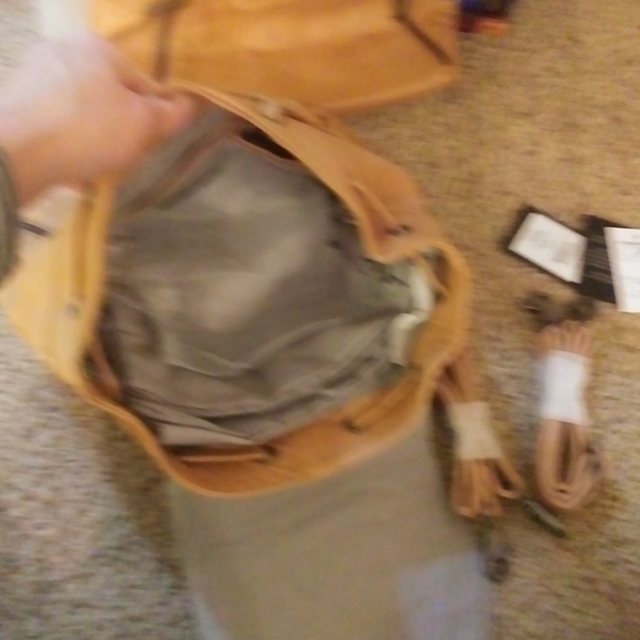 ONE LEFT at this price Boho Leather Backpack - Picture 11 of 16